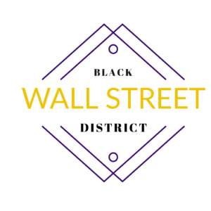 Black Wall Street District Logo